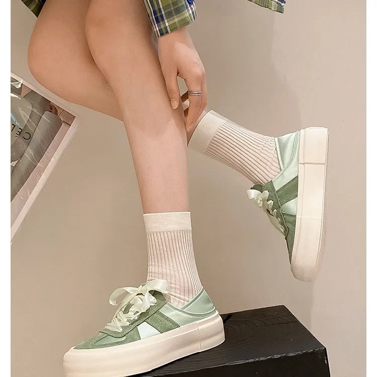 ZHR Non-slip Lightweight Skateboard Shoes Women's-12