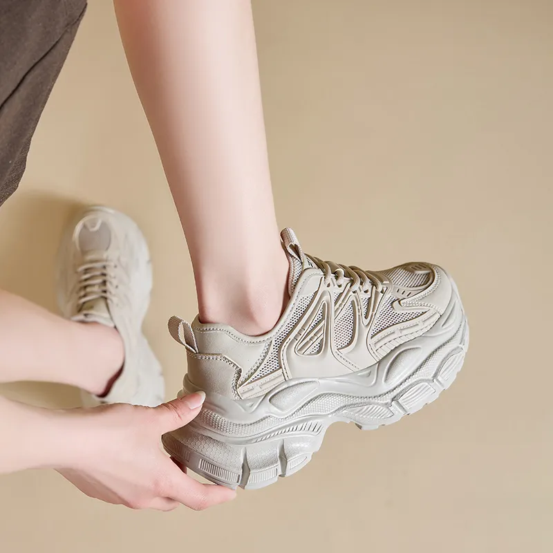 ZHR Abrasion Resistant Low Top Chunky Sneakers Women's-9