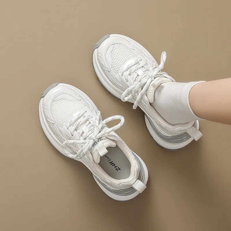 ZHR Super Star Era Wear resistant And Lightweight Low Top Chunky Sneakers Women's-6