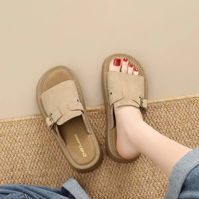 ZHR Metal Slide Slippers Women's-4