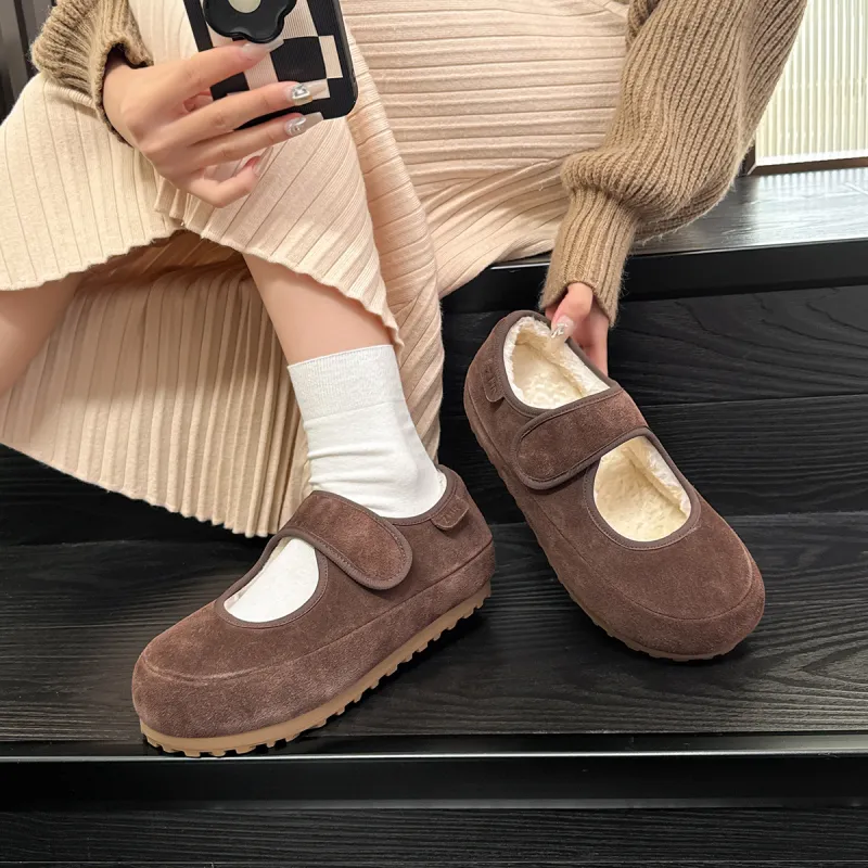 ZHR Fashion Ballet Shoes Casual Single Shoes Women's-11