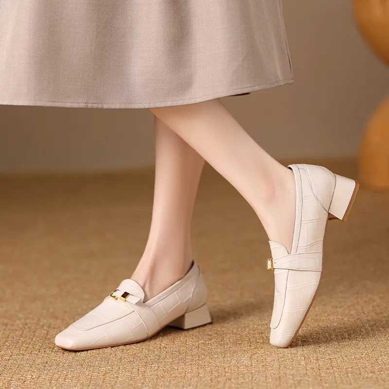 ZHR Loafers Women's Beige/Black/Nude-2