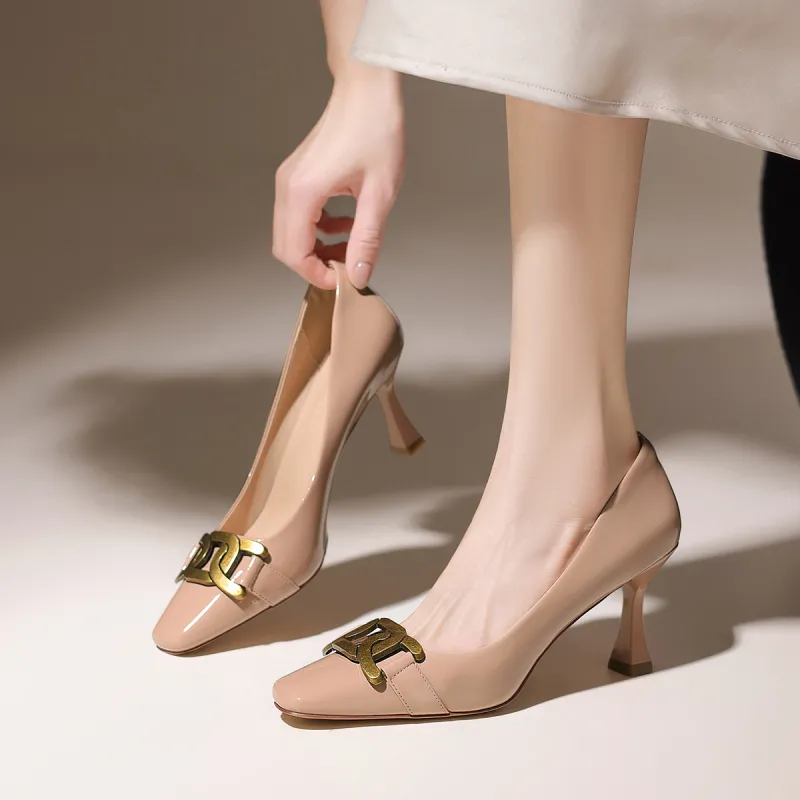 ZHR Slim Heel High Heels 7.5cm Women's-18
