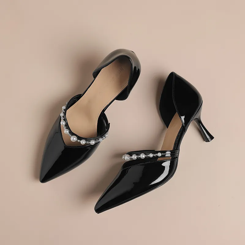 ZHR Slim Heel High Heels Women's-14