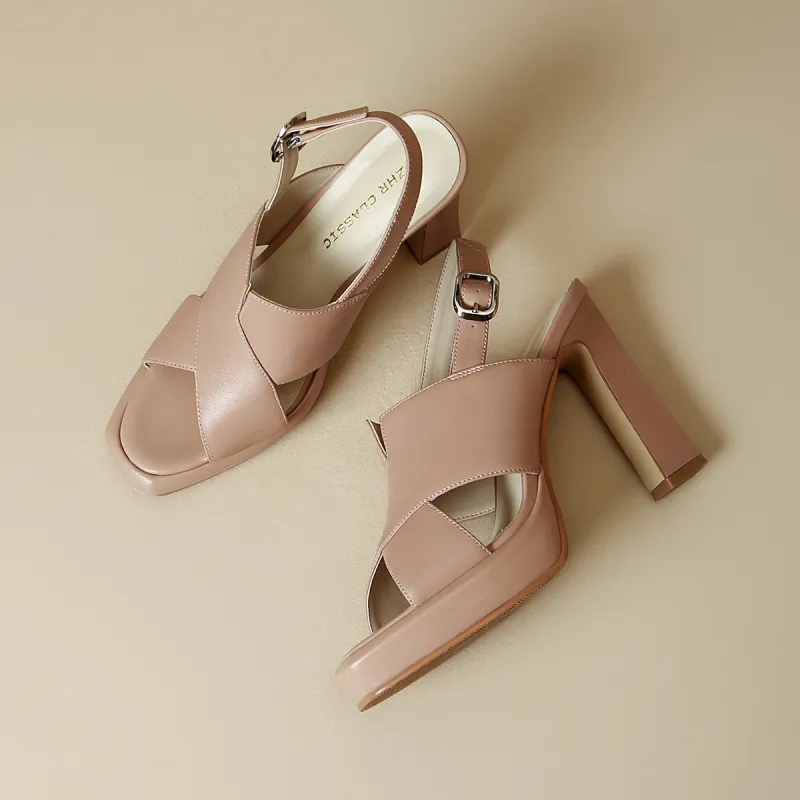 ZHR Roman Sandals 8.5cm Women's-17