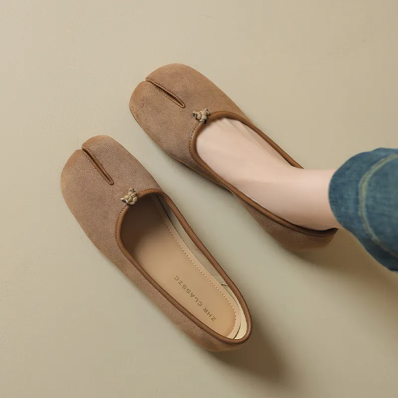 ZHR Casual Single Shoes Women's Chestnut-5