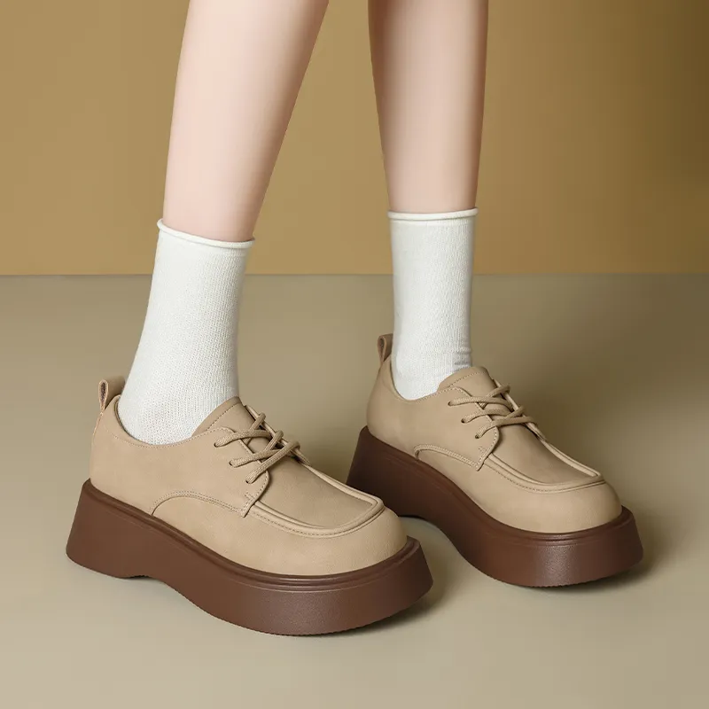 ZHR Casual Single Shoes 5cm Women's-2