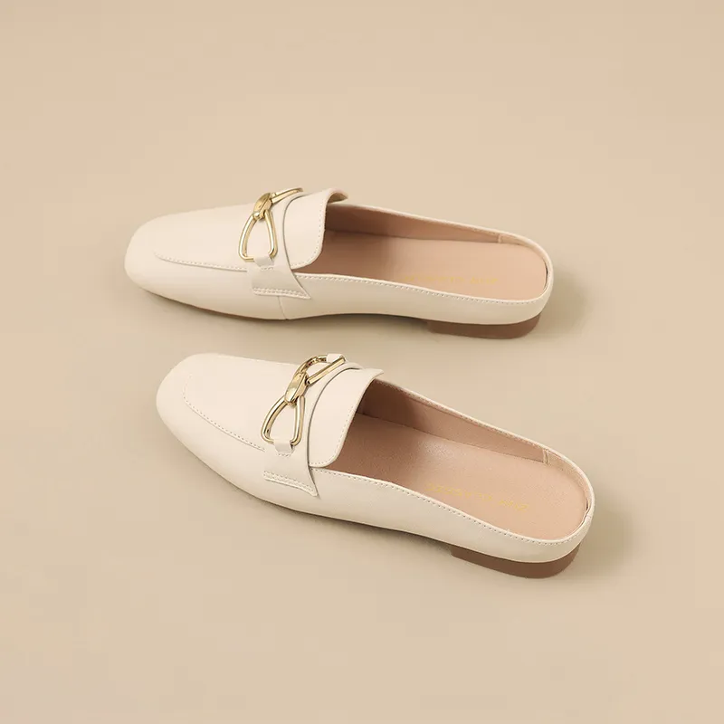 ZHR Rubber Sole Odor Resistant Closed Toe Slippers Women's-6
