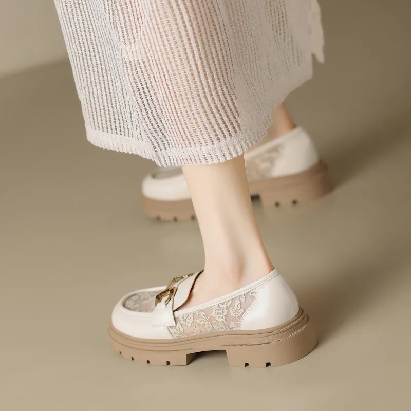 ZHR Loafers Women's Beige/Black-5