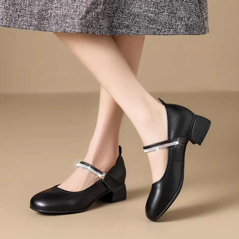 ZHR Casual Single Shoes Women's Black-5
