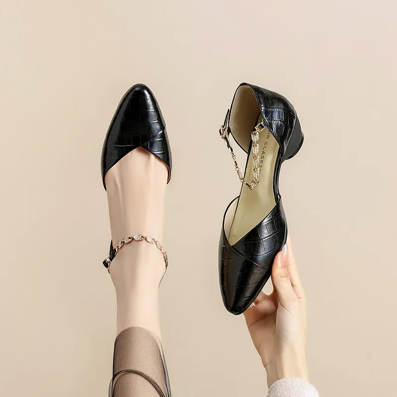 ZHR Cone Heel High Heels Women's-2