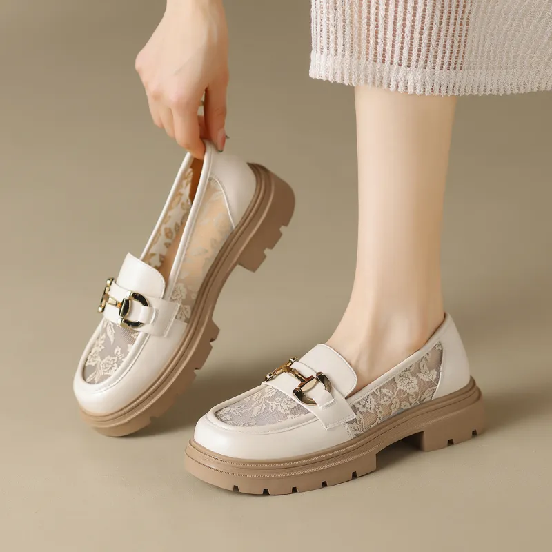ZHR Loafers Women's Beige/Black-6
