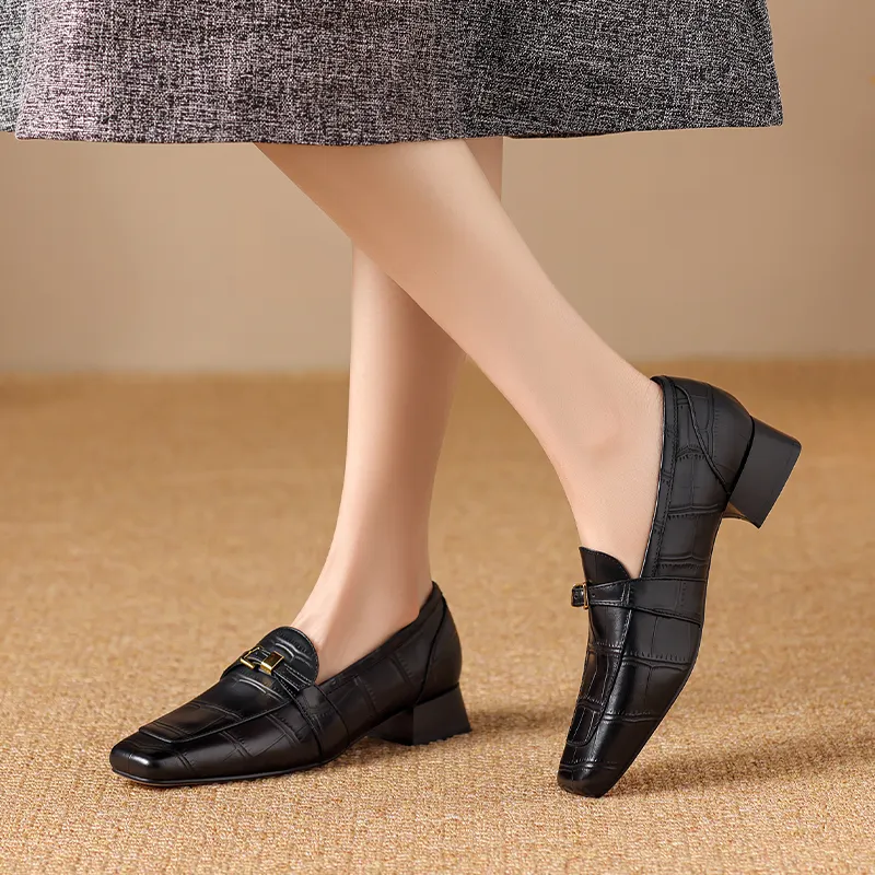 ZHR Loafers Women's Beige/Black/Nude-6