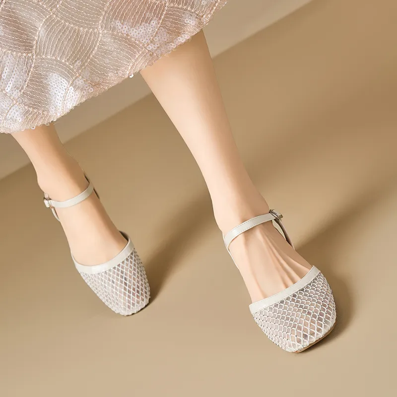 ZHR Chunky Heel High Heels Women's-10