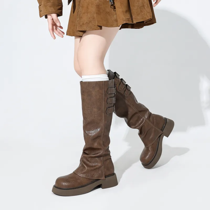 ZHR Ankle Boots Women's Black/Brown-21