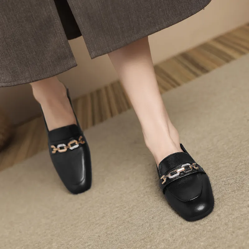 ZHR Loafers Women's Black/Beige-2