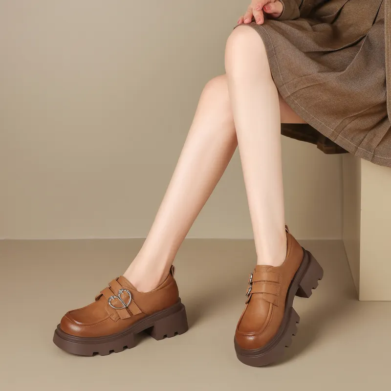 ZHR Casual Single Shoes 6cm Women's-2