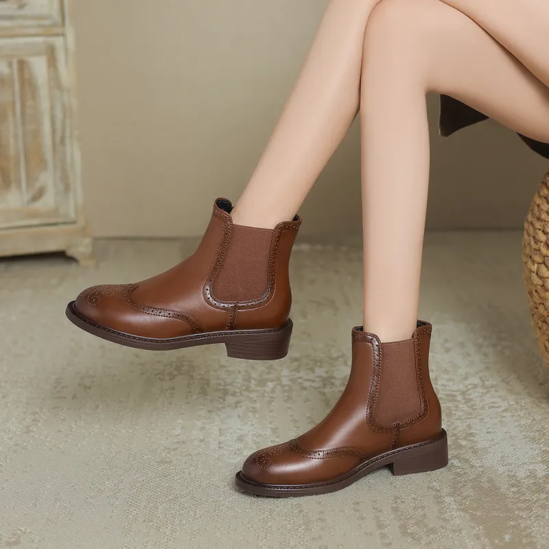 ZHR Short Chelsea Boots 5.5cm Women's-16