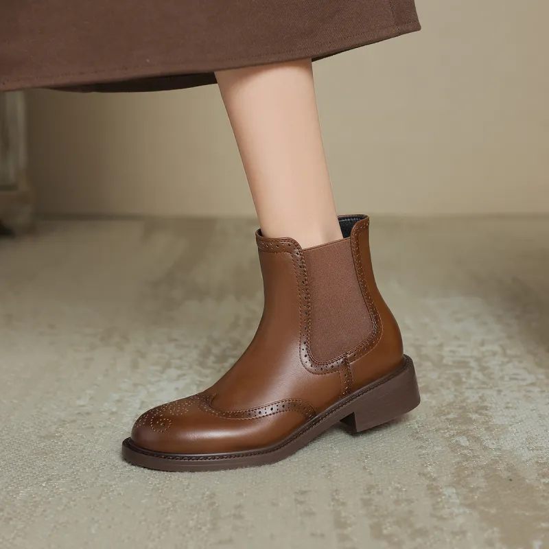 ZHR Short Chelsea Boots 5.5cm Women's-19