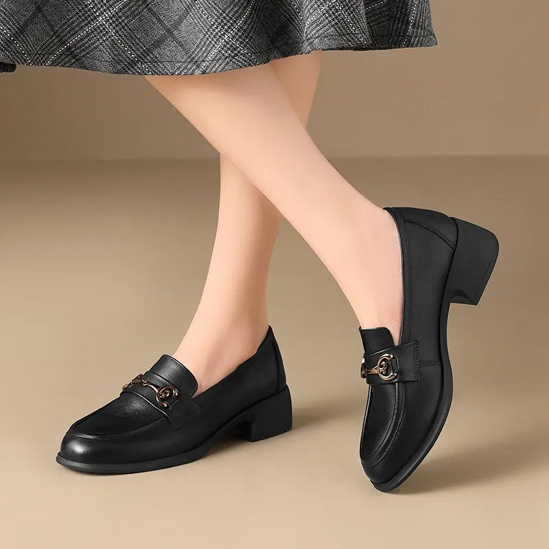 ZHR Loafers Women's Black-3