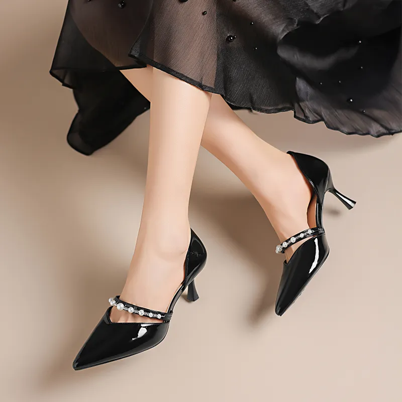 ZHR Slim Heel High Heels Women's-13