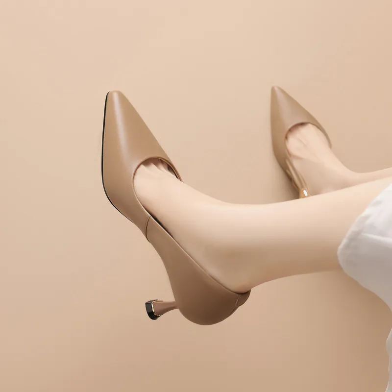 ZHR Slim Heel High Heels 6.5cm Women's-17