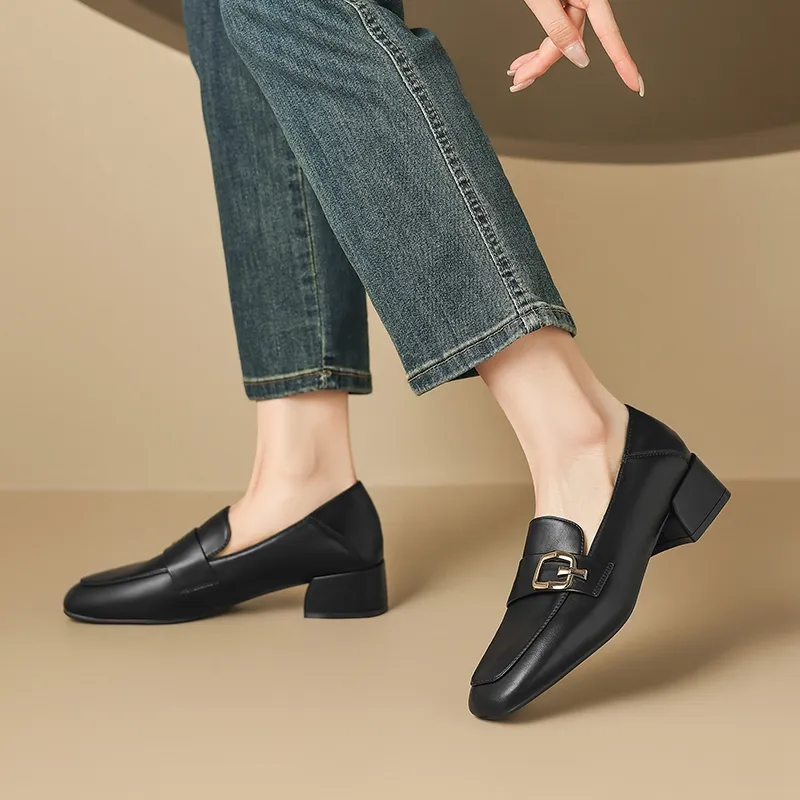 ZHR Loafers Women's Black/Beige-3
