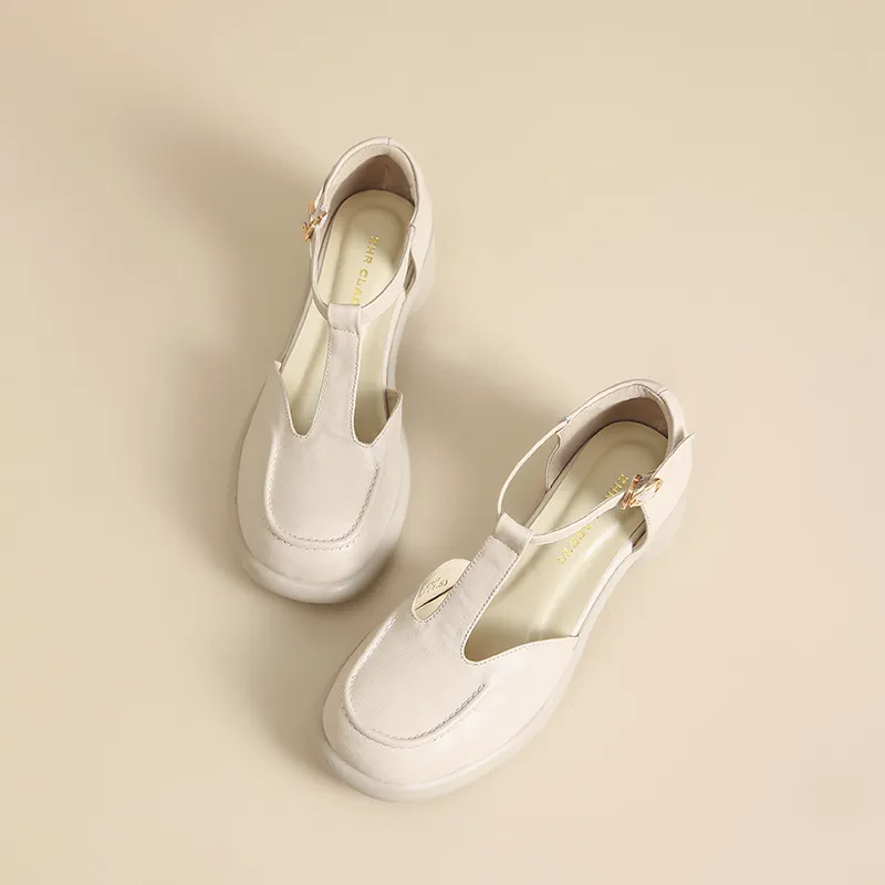 ZHR Chunky Heel High Heels Women's-1