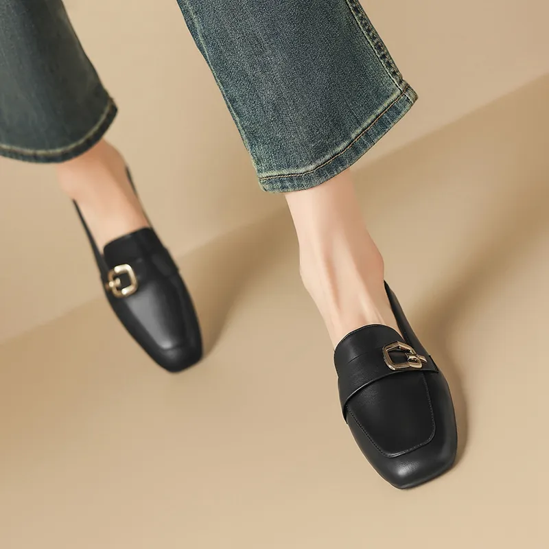 ZHR Loafers Women's Black/Beige-4