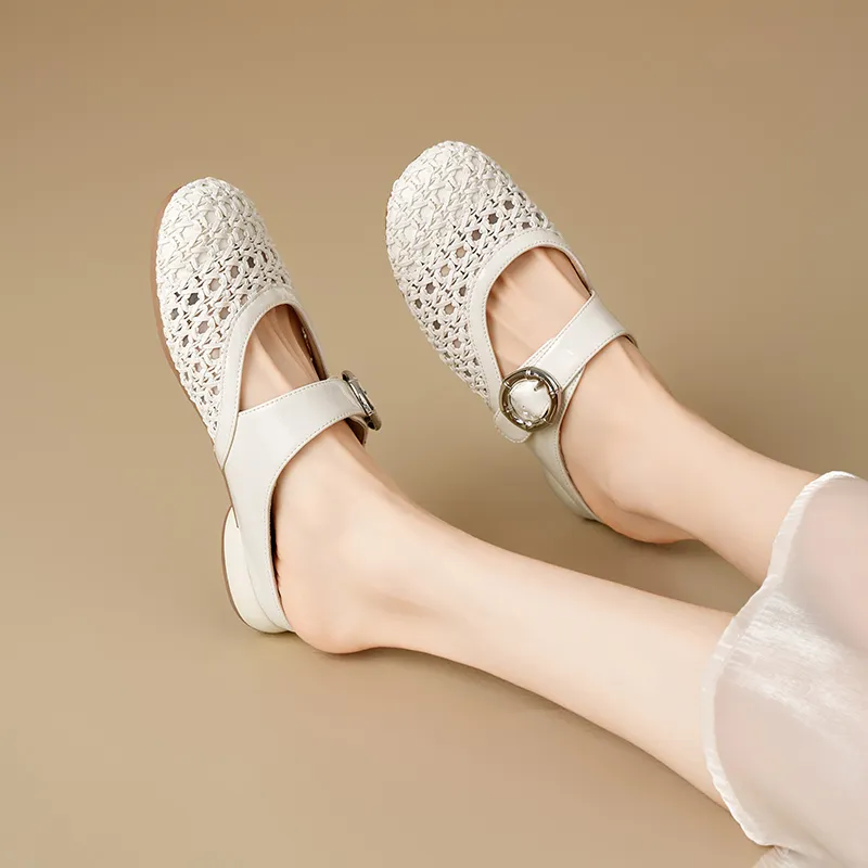 ZHR Rubber Sole Odor Resistant, Abrasion Resistant Closed Toe Slippers Women's-5