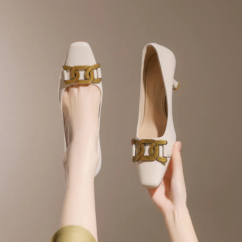 ZHR Slim Heel High Heels 7.5cm Women's-4