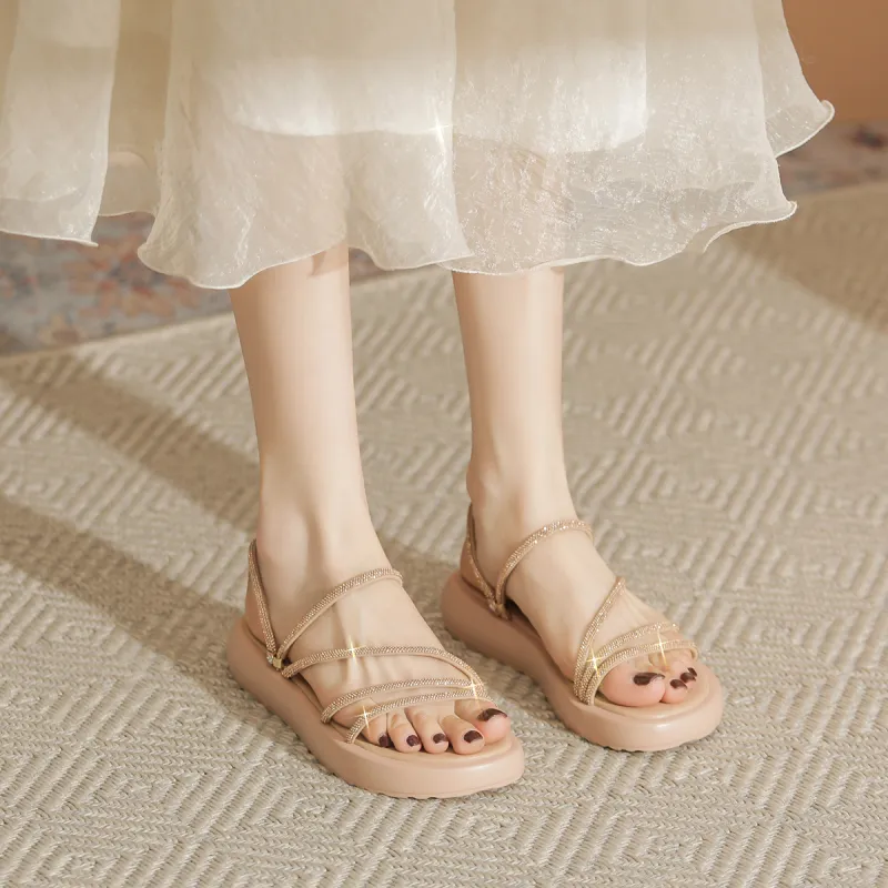 ZHR Slide Slippers Women's Silver/Champagne-11