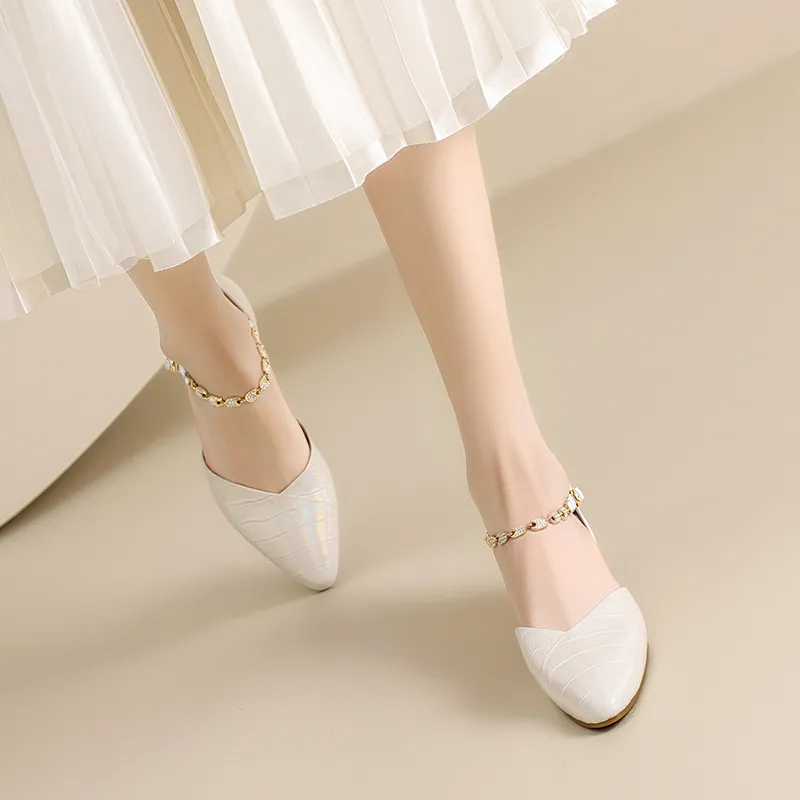 ZHR Cone Heel High Heels Women's-17
