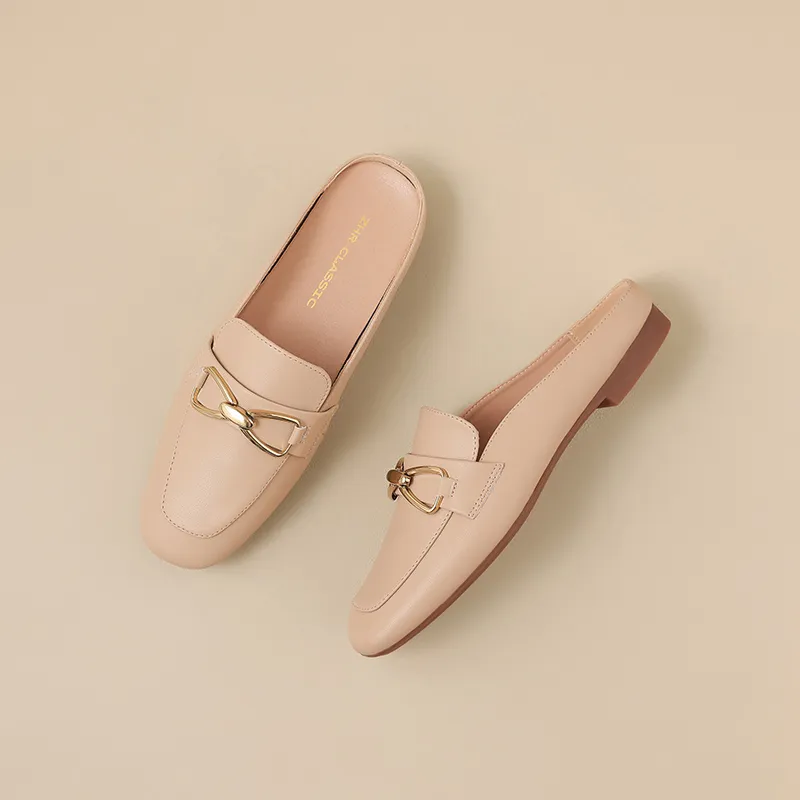 ZHR Rubber Sole Odor Resistant Closed Toe Slippers Women's-9