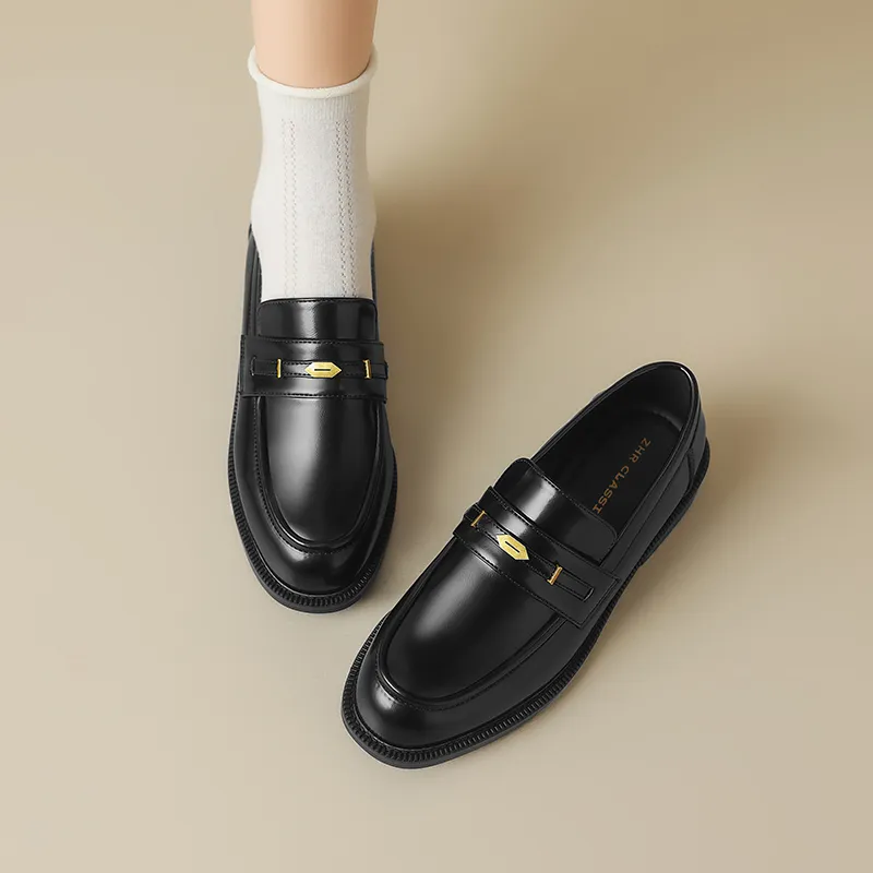 ZHR Loafers Women's Black/Beige-6