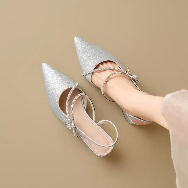 ZHR Chunky Heel High Heels 4.5cm Women's-4