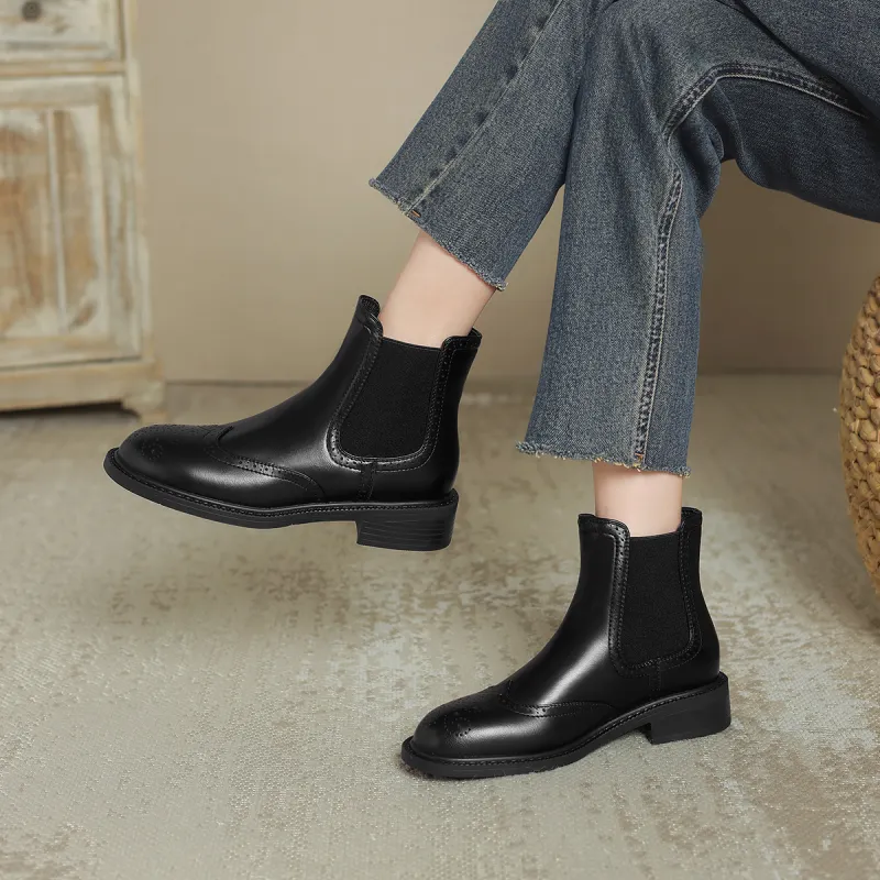 ZHR Short Chelsea Boots 5.5cm Women's-9