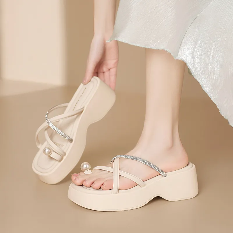 ZHR PVC Polyvinyl Chloride Odor Resistant Slide Slippers Women's-4
