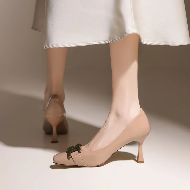 ZHR Slim Heel High Heels 7.5cm Women's-16