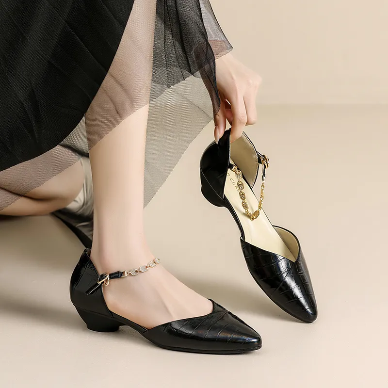 ZHR Cone Heel High Heels Women's-7
