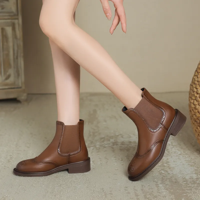 ZHR Short Chelsea Boots 5.5cm Women's-18