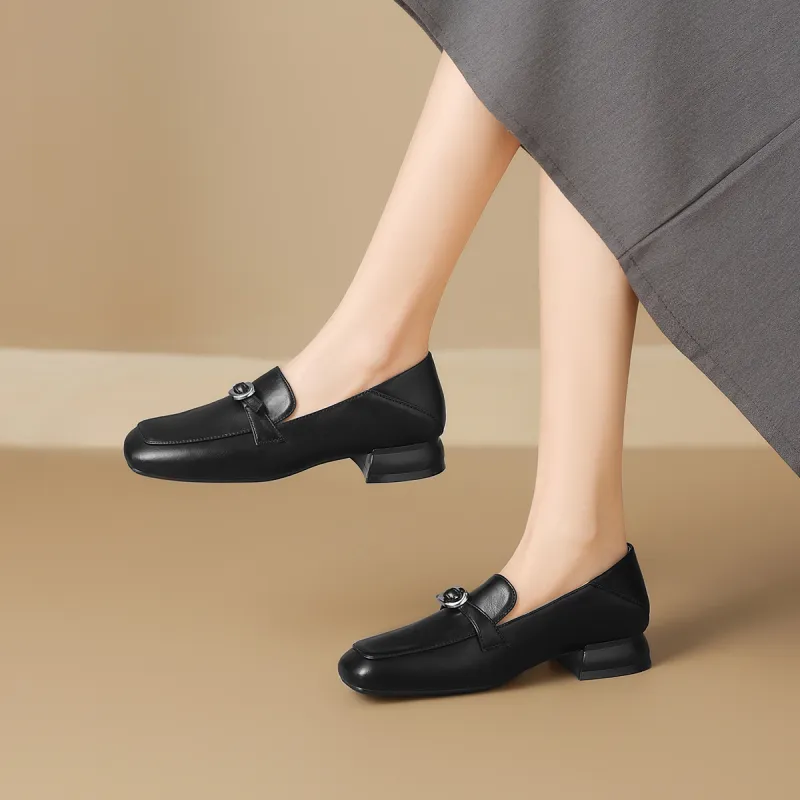 ZHR Loafers Women's Black/Beige-2