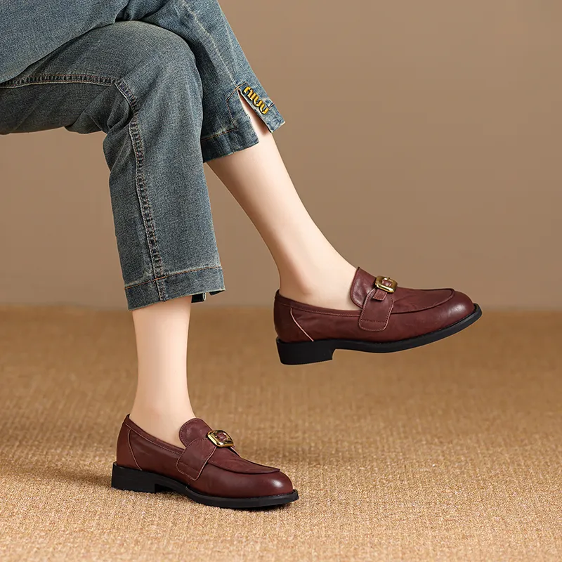 ZHR Loafers Women's Black/Brown-6
