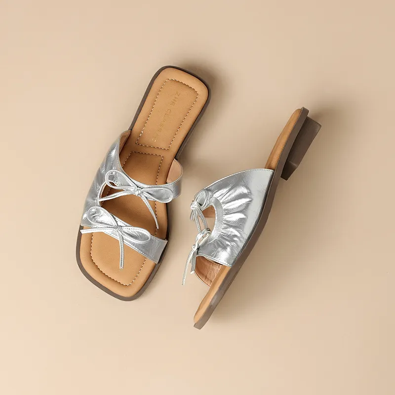 ZHR Rubber Sole Odor Resistant Slide Slippers Women's-8