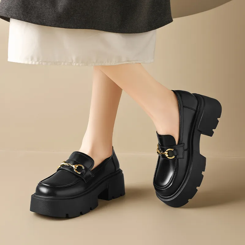 ZHR Loafers Women's Black/Beige-4