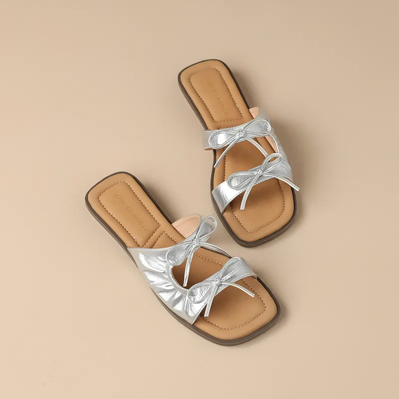 ZHR Rubber Sole Odor Resistant Slide Slippers Women's-7