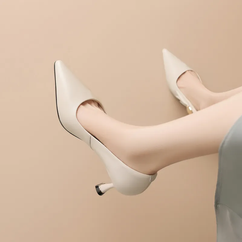 ZHR Slim Heel High Heels 6.5cm Women's-3