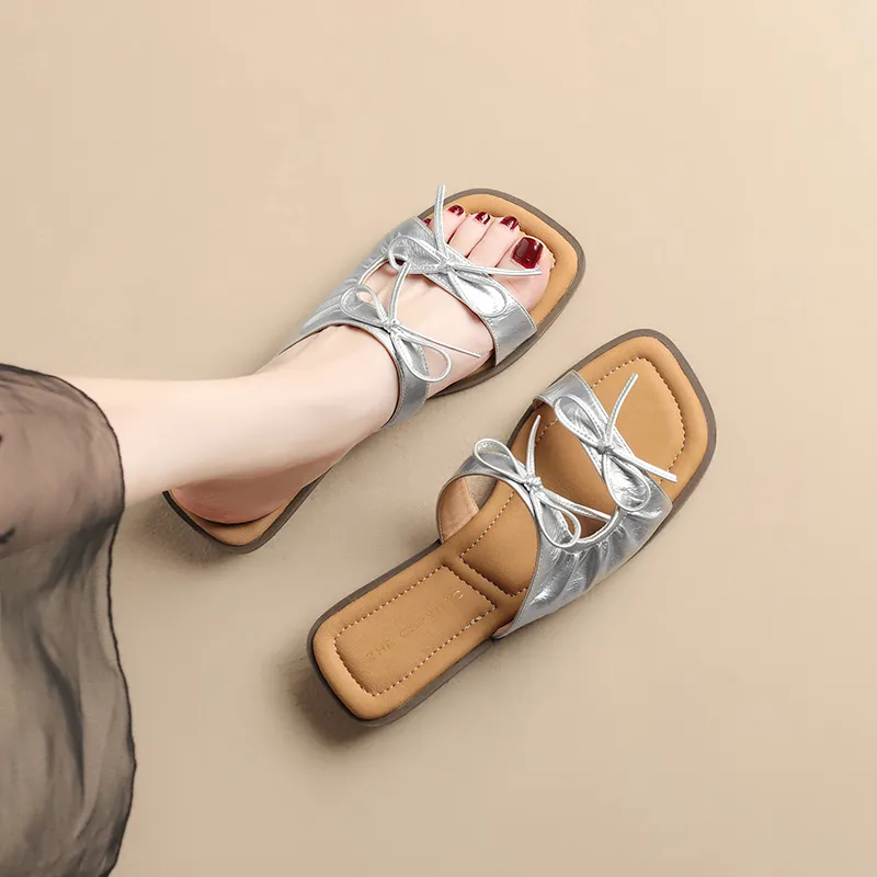 ZHR Rubber Sole Odor Resistant Slide Slippers Women's-10