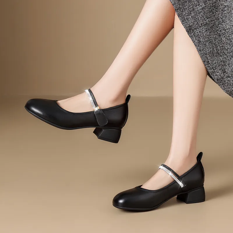 ZHR Casual Single Shoes Women's Black-2