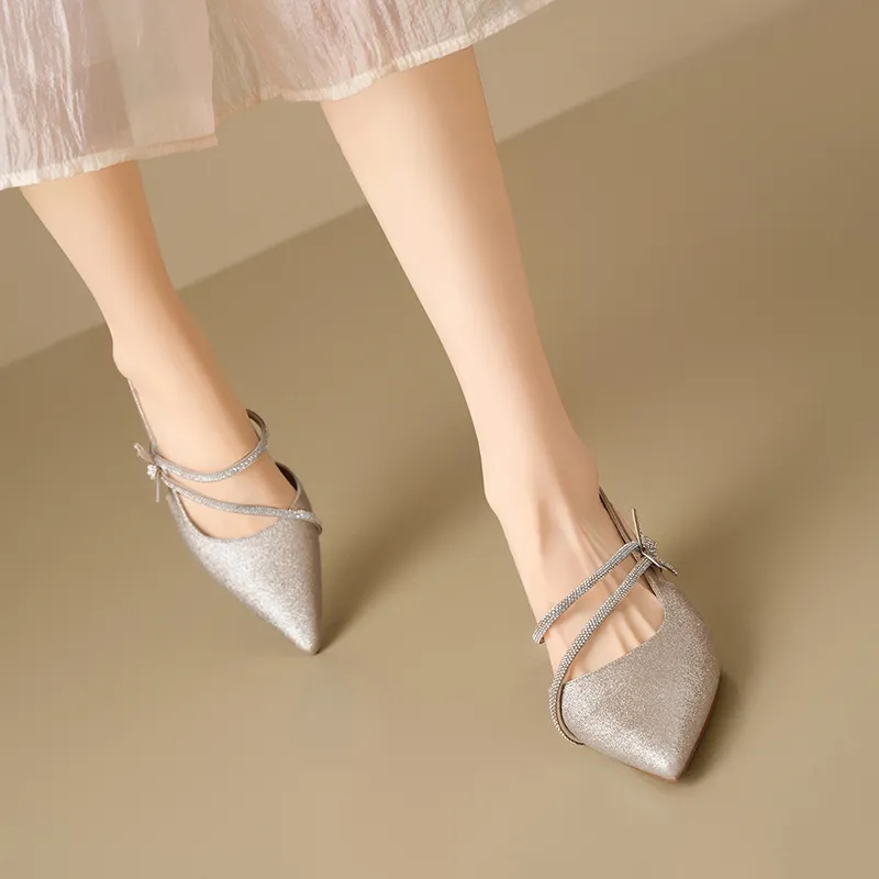 ZHR Chunky Heel High Heels 4.5cm Women's-10